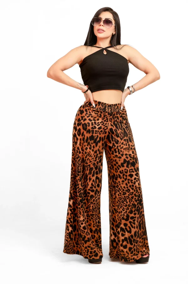 Pantalón Estampado Lycra Jaguar